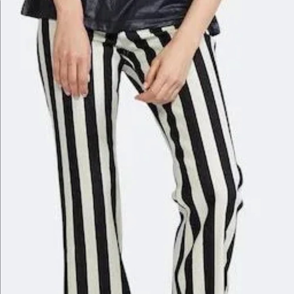 Norma Komali stretch pants with slight wide leg